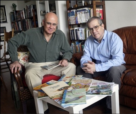 Antonio Orlando Rodríguez y Sergio Andricaín, Fundación Cuatrogatos, Miami, Estados Unidos.