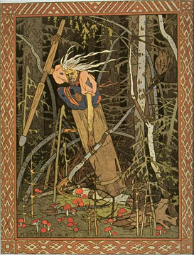 Ilustración de Iván Bilibin, 1900.